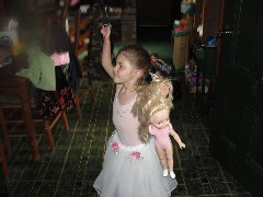 Ellery Wheeler in Pink dress